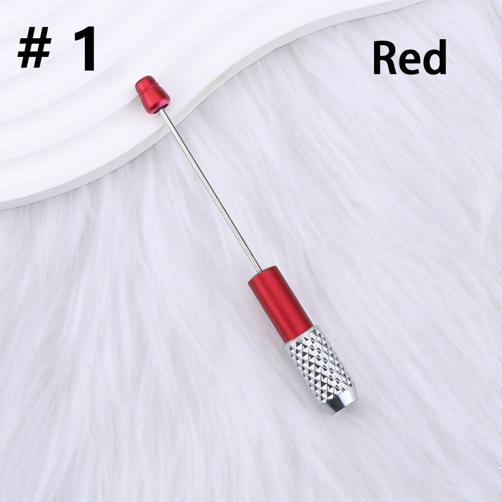 DIY Beadable Extender Lengthener for Pencil in Solid Color, 115MM