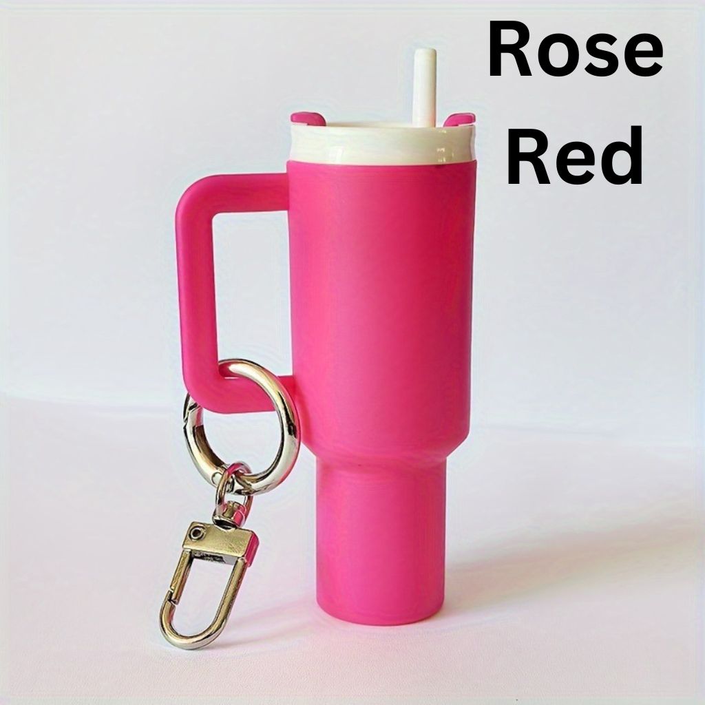 Mini Tumbler Chapstick Holder, Stanley Keychain Chapstick Holder, Size 10*5*3cm