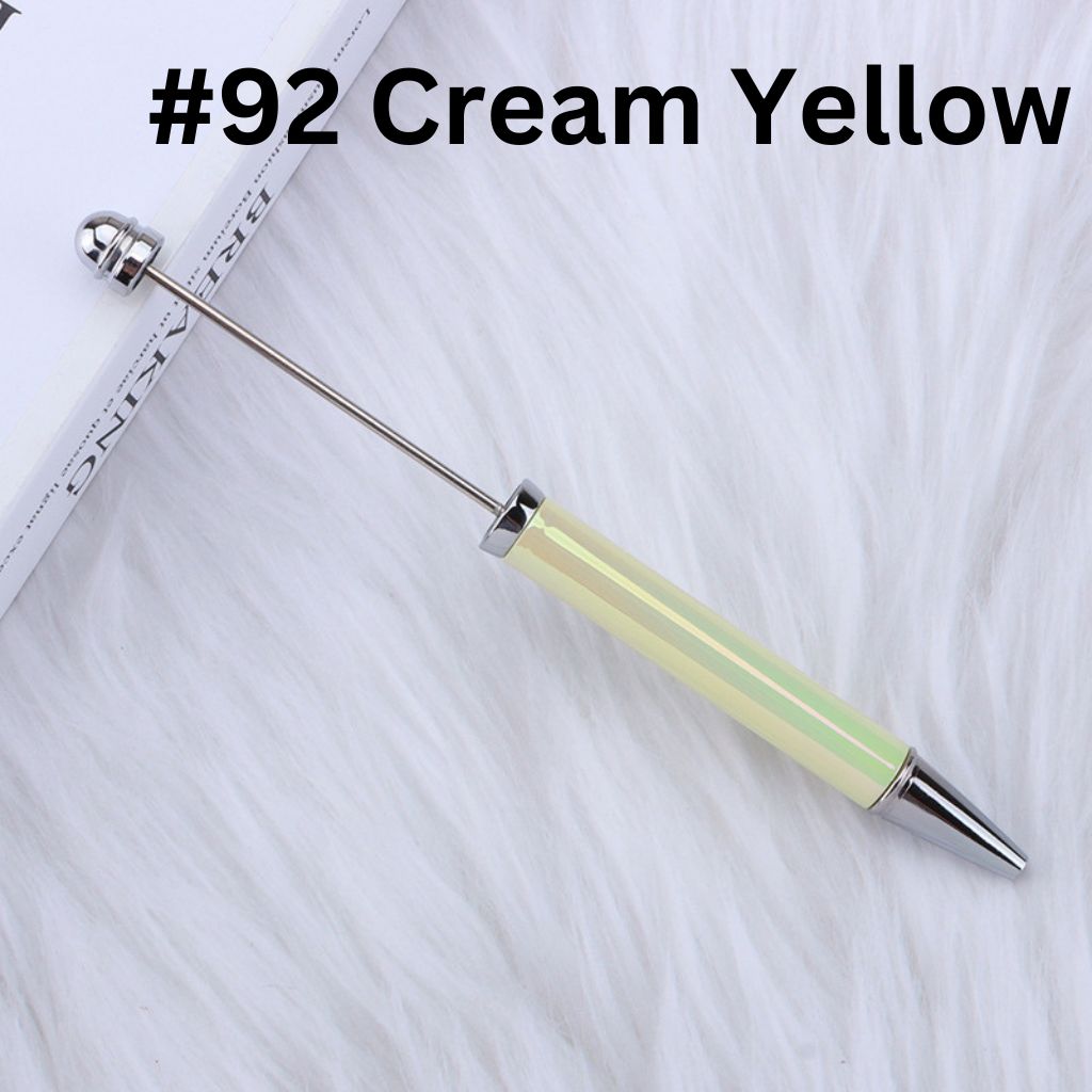 New Style Ombre Multi-Color DIY Plastic UV Coating Beadable Pen, 149MM , Please Read Description
