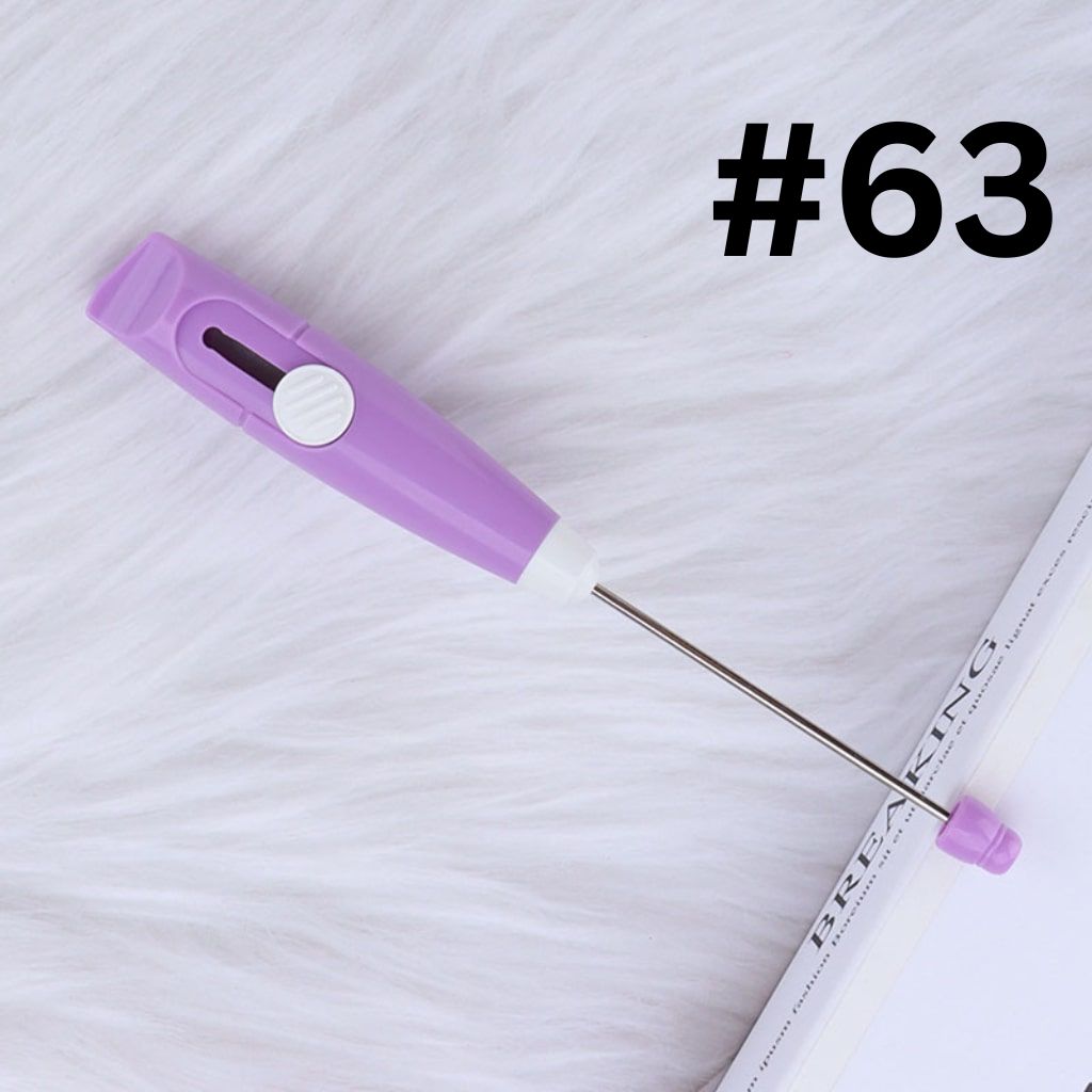 DIY Beadable Plastic Express Package Box Carton Opener Cutter Cleaver in Solid Color, 150MM