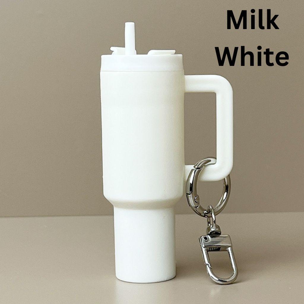 Mini Tumbler Chapstick Holder, Stanley Keychain Chapstick Holder, Size 10*5*3cm