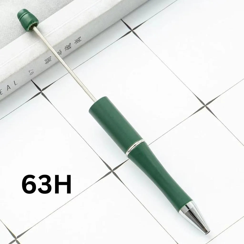 Plastic Beadable Pens | Beaded Pens in Solid, Ombre Gradient and Neon Colors, READ THE DESCRIPTION
