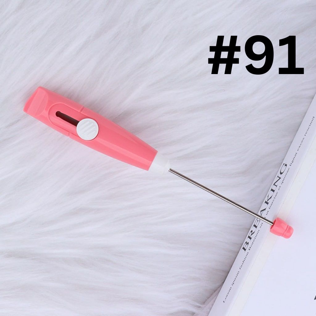 DIY Beadable Plastic Express Package Box Carton Opener Cutter Cleaver in Solid Color, 150MM