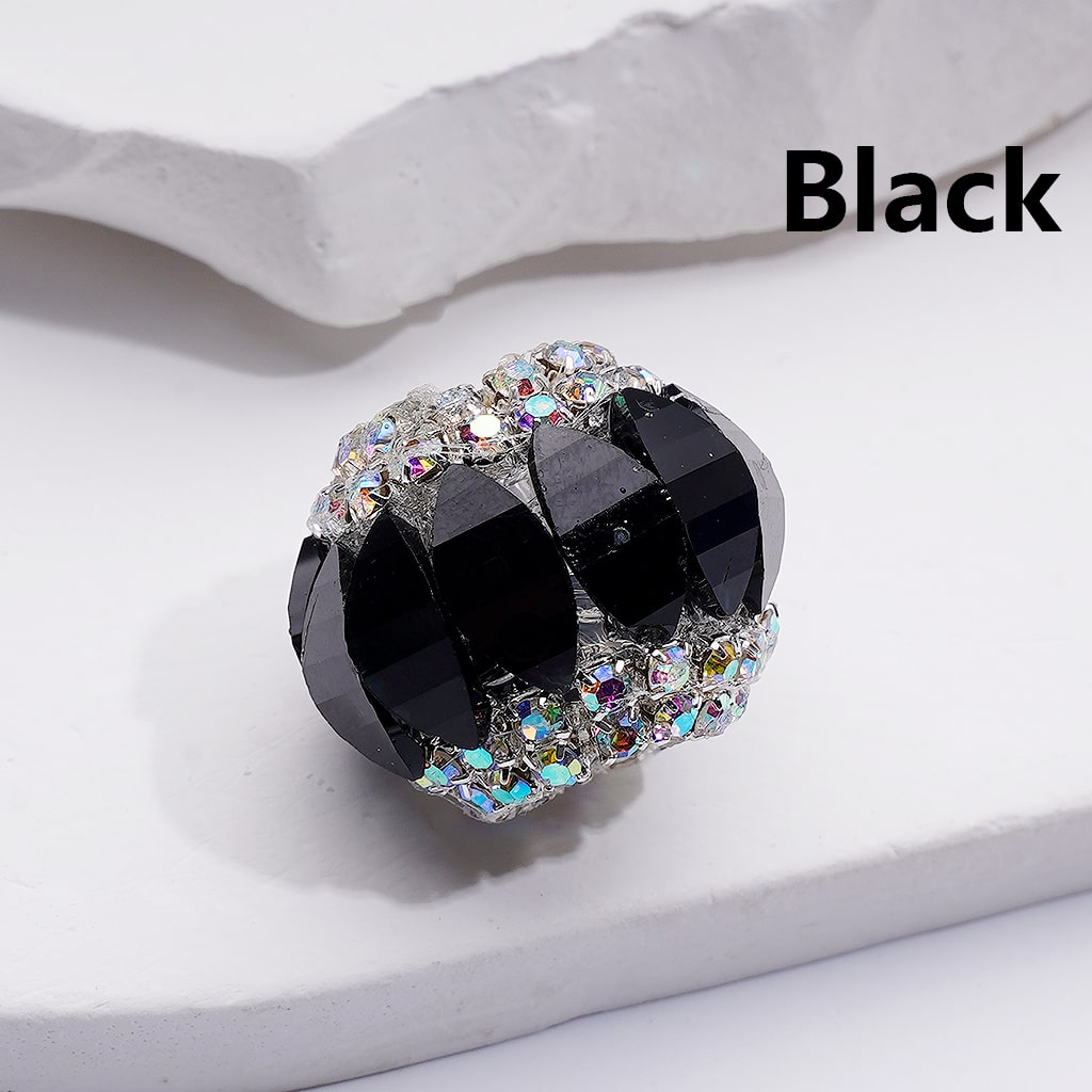 Halloween Multi-Color Pumpkin AB Rhinestones Chains Acrylic Beads, 21*17MM
