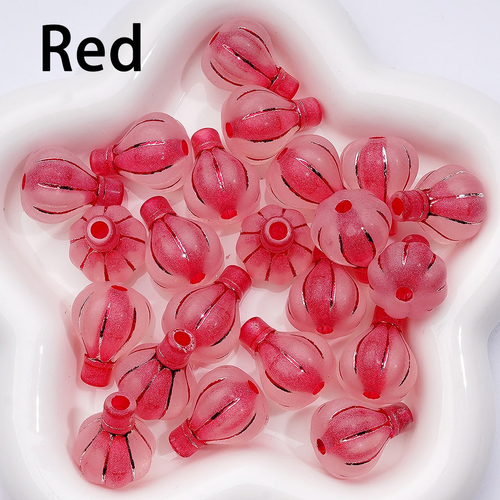 Multi-Color Shiny Stripes Coated Clear Hot Balloon Shape Acrylic Beads, Around 24*19MM, Random Mix