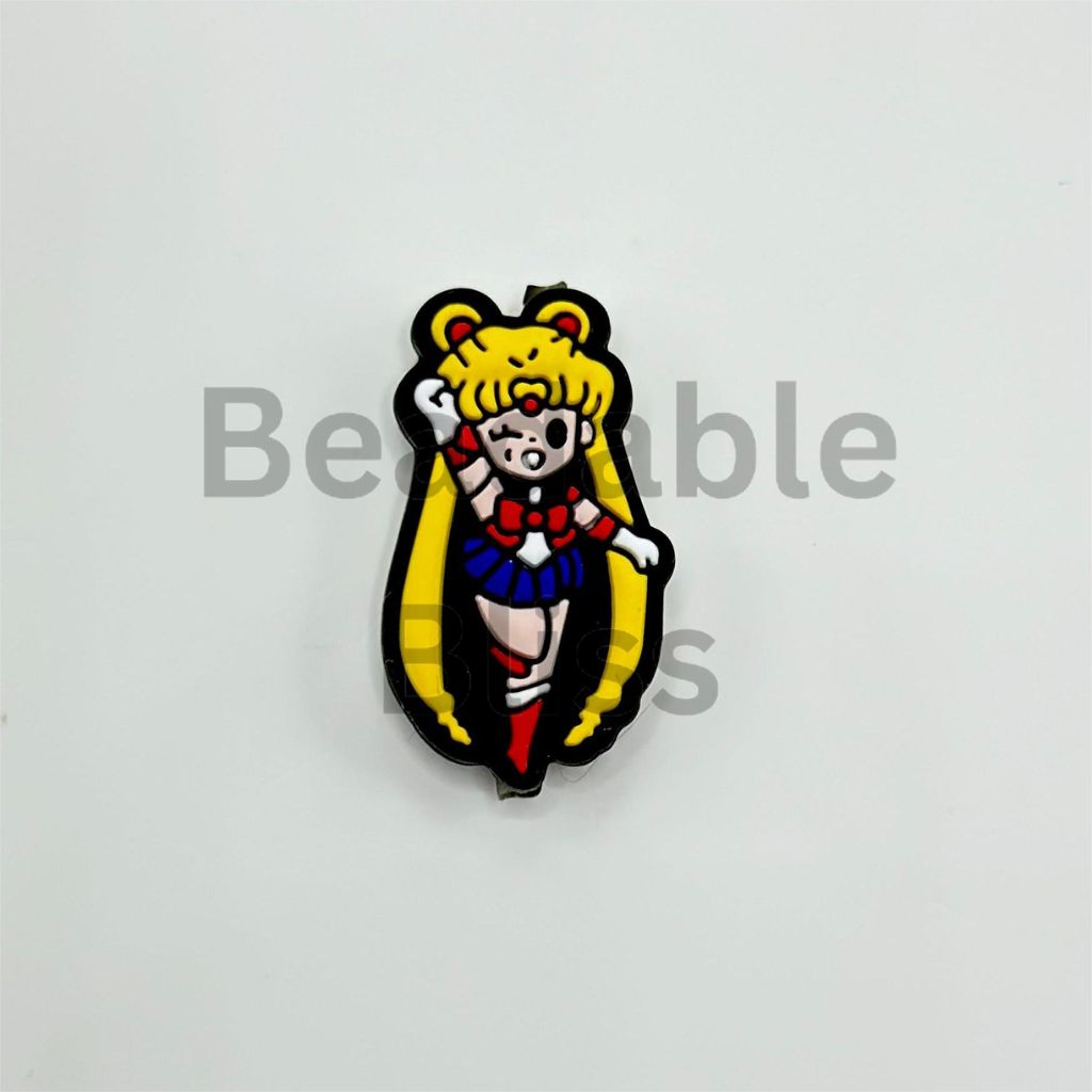 Sailar Moan Cute Girl Sweet Majesty Silicone Focal Beads