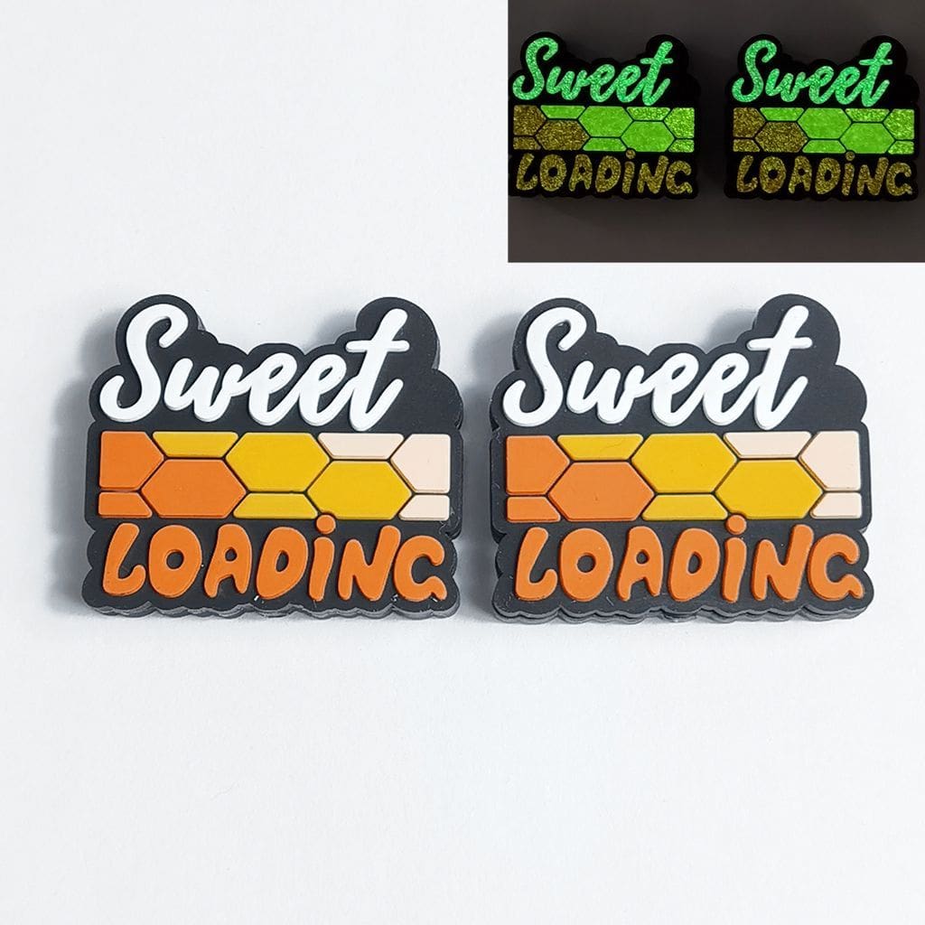 Luminous Sweet Loading Silicone Focal Beads