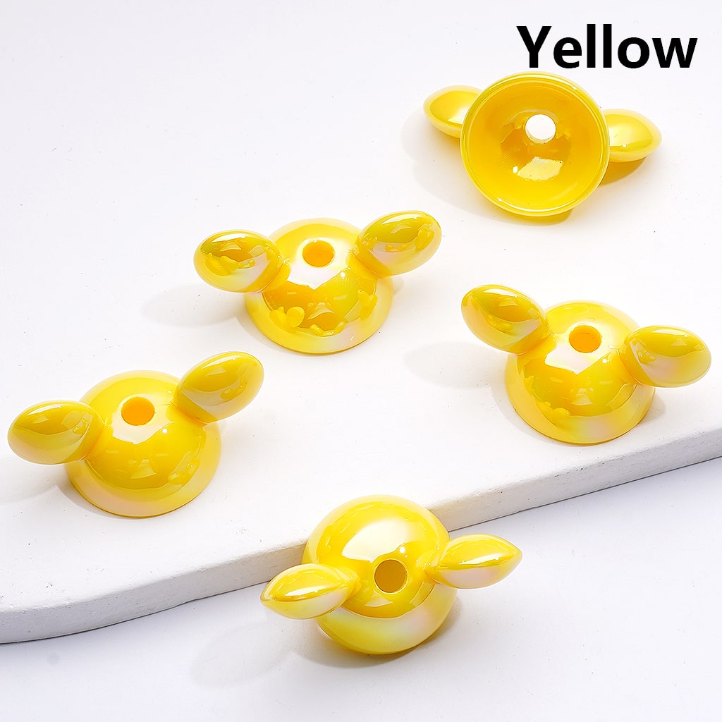 Multi-Color Cartoon Mouse Hat Acrylic Beads Caps