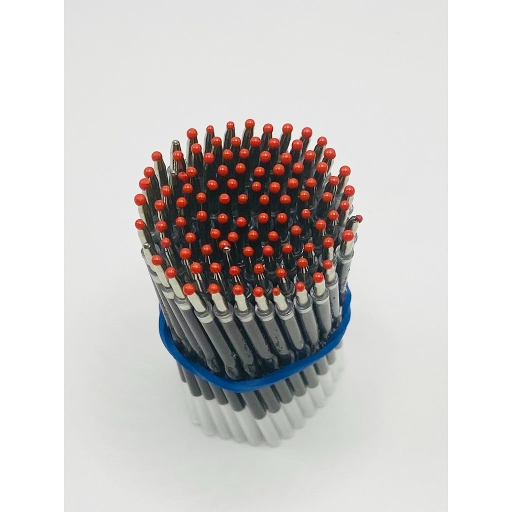 Ink Refills for Common Beadable Pens, 62mm, Choices of Black Blue Red Teal Purple Pink,Random Mix