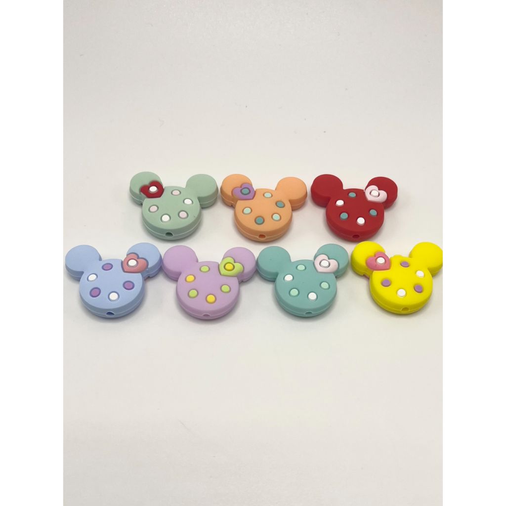 Cupcake Muffin Silicone Focal Beads