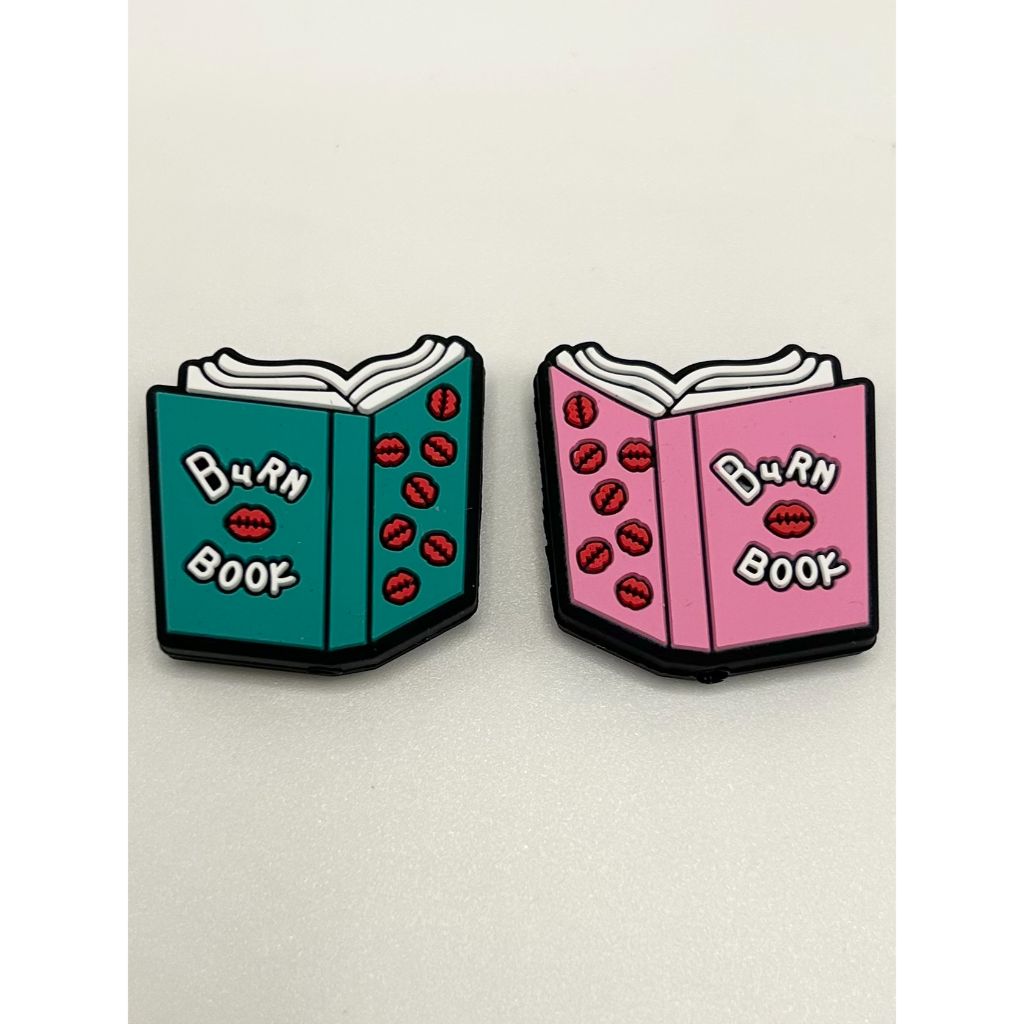 Burn Book Silicone Focal Beads