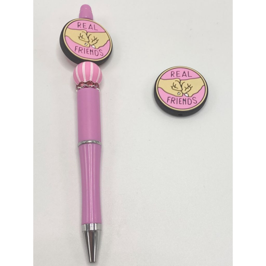 Real Friends Friendship Silicone Focal Beads