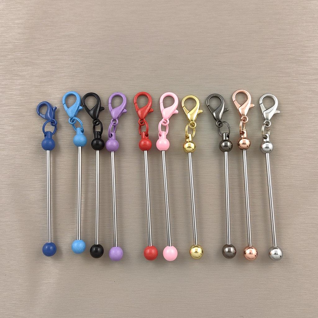 Small Colorful Lobster Clasp Keychains, 82mm