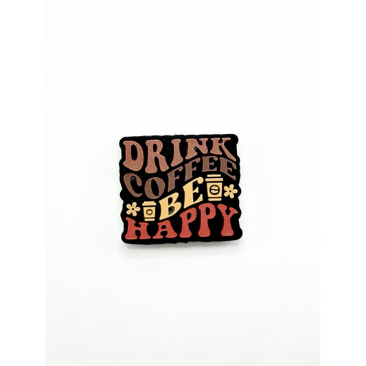 コーヒーを飲んで幸せになるシリコンフォーカルビーズ