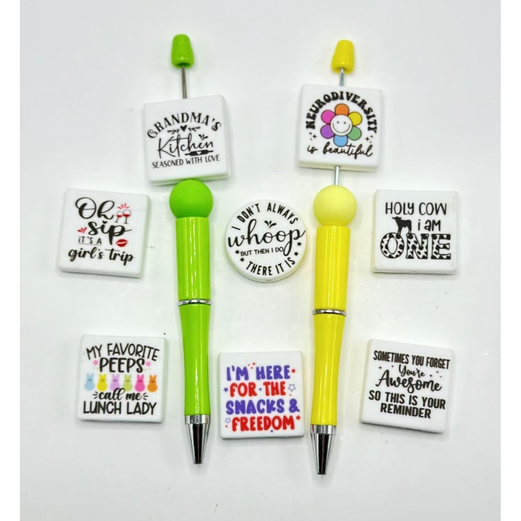 おばあちゃんのキッチン デューロダイバーシティ オー・シップ いつもわーっとしてない ホープ ホーリー・カウ マイ・フェイバリット・ピープス アイム・ヒア サムズ・ユー・フォーゲット シリコンフォーカルビーズ ランダムミックス