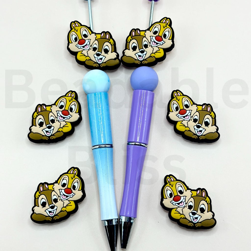 かわいいリス Chi Dal Disne 漫画シリコーン焦点ビーズ