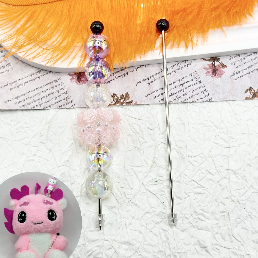 DIY Metal Beadable Ami Sticks Bastinades, 120MM