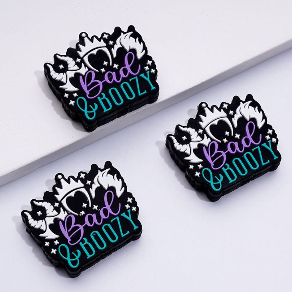 Light Year Let It Flow Beauty and the Bottle I May Not be Perfect But I'm Always Me Bad Boozy Silicone Focal Beads