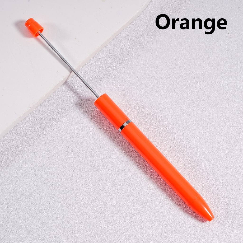 New Style Fashion DIY Beadable Pen in Solid Color, 167MM, Please Read the Description, (Refill Can be Replaced)