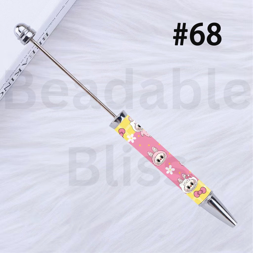 New Style DIY Beadable Labub Series Pop Mar Pen