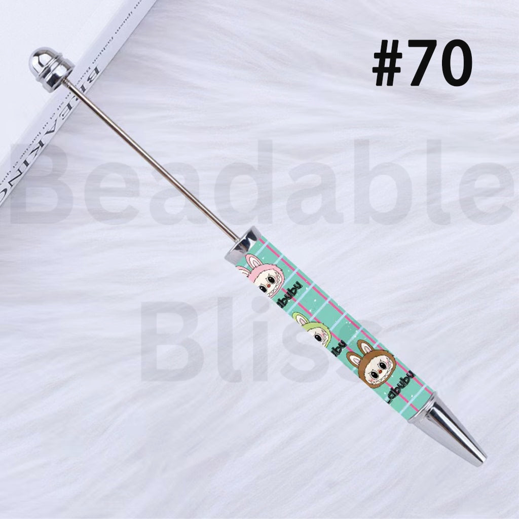 New Style DIY Beadable Labub Series Pop Mar Pen