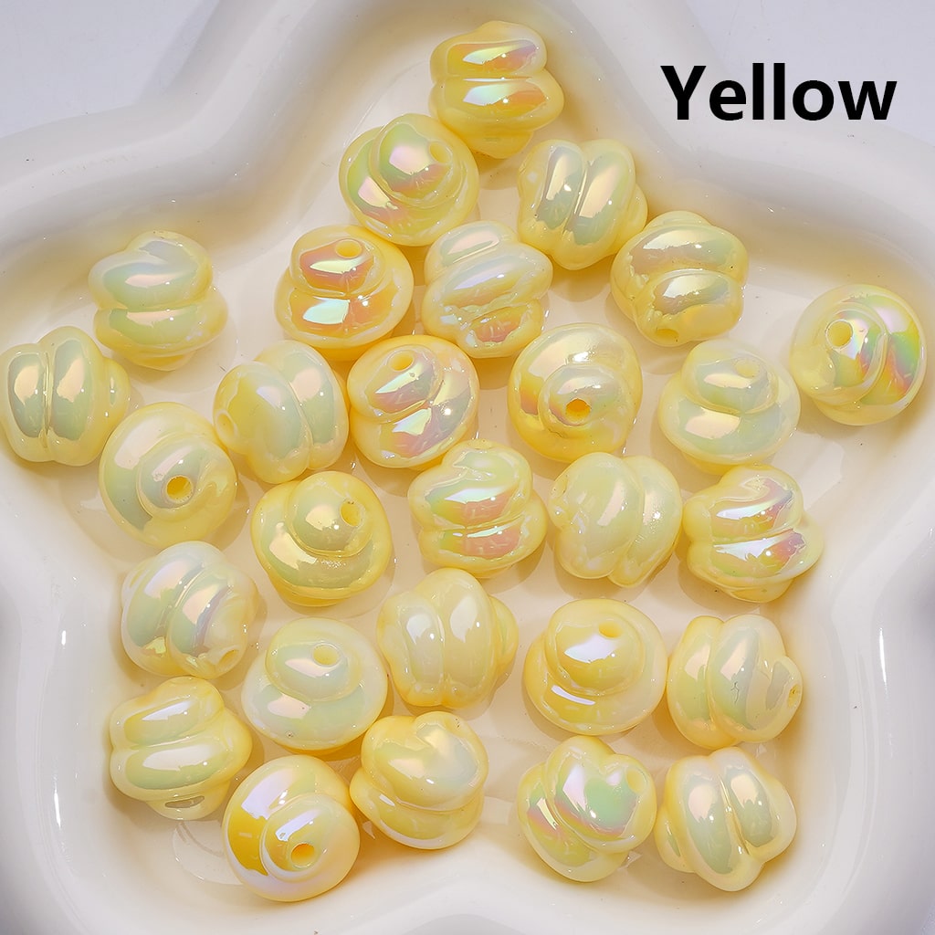 UV Coating Luminous Ice Cream Acrylic Bead, 17*17MM (Single Color is available for 200pcs(Whole bag))