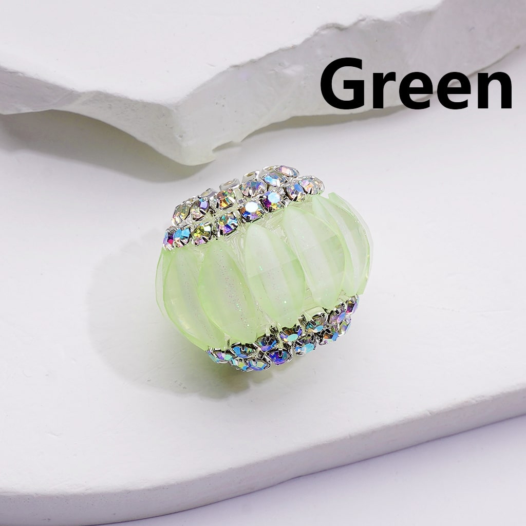 Halloween Multi-Color Pumpkin AB Rhinestones Chains Acrylic Beads, 21*17MM