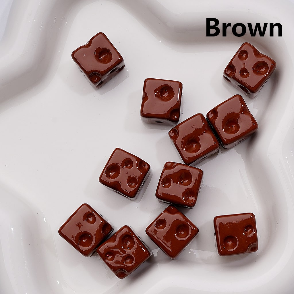 Solid Color Cheese Cube Square Acrylic Beads, 14MM, (Single Color is available for 200pcs(Whole bag))
