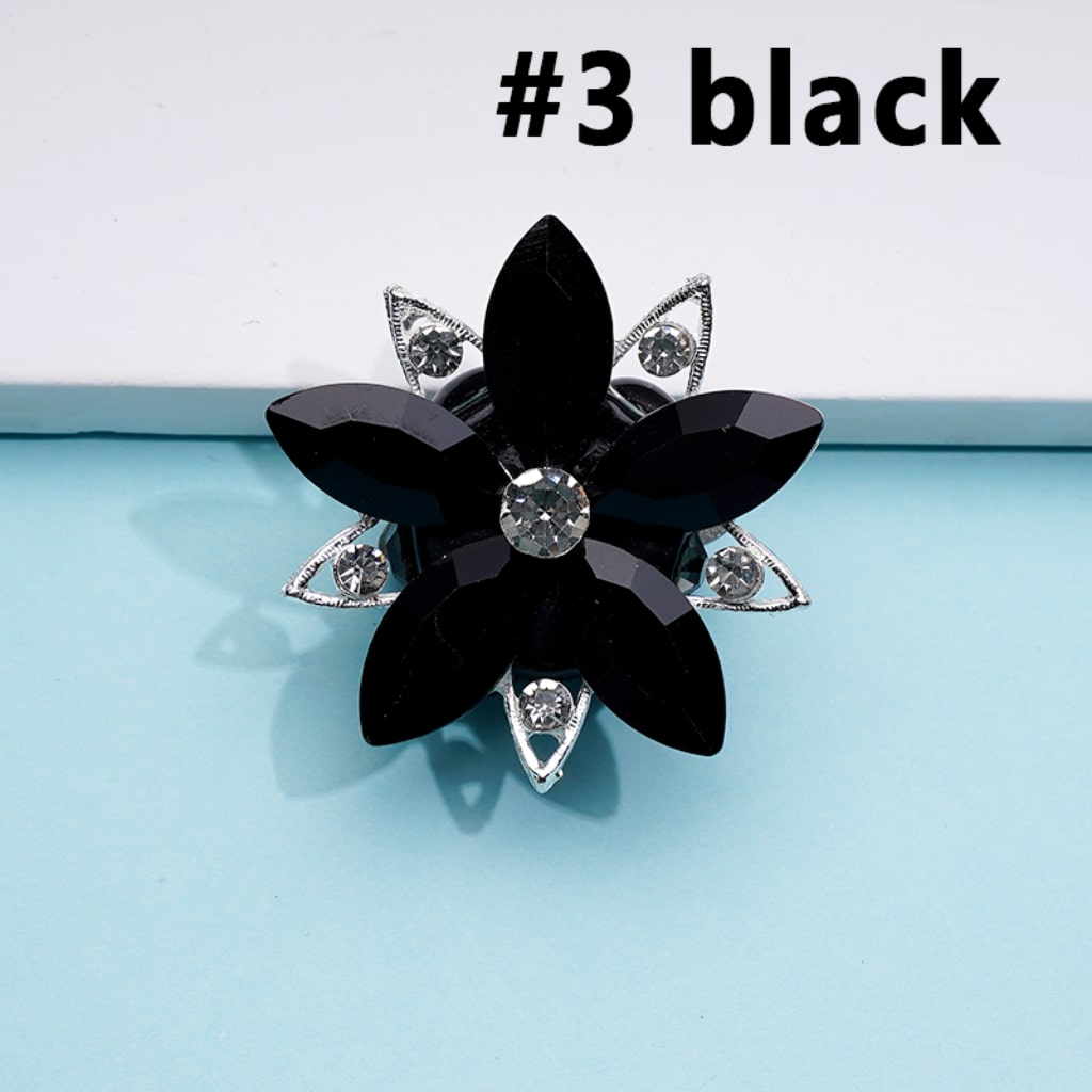 Bling Bling Fancy Large Silver Alloy Flower with Shiny Rhinestones Cute Butterflies Hearts Stars Clay Beads, Around 40MM