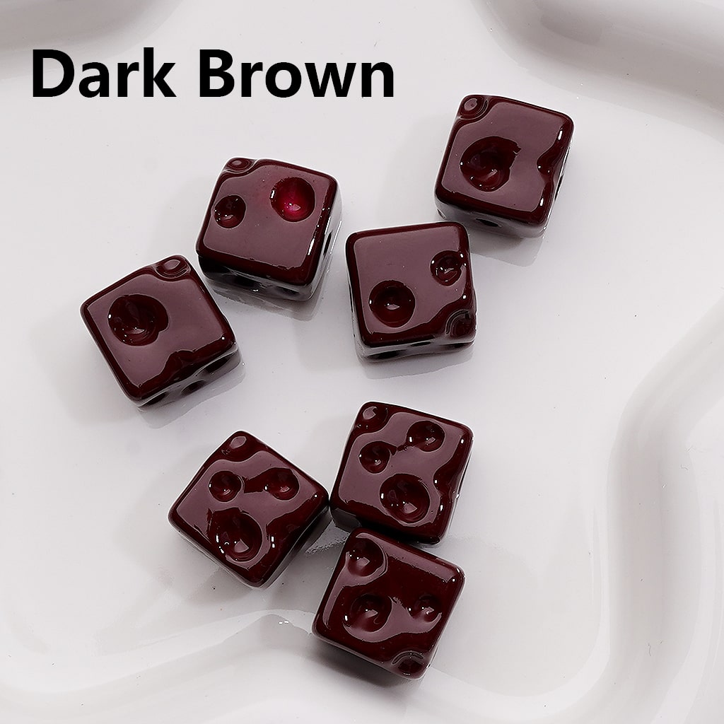 Solid Color Cheese Cube Square Acrylic Beads, 14MM, (Single Color is available for 200pcs(Whole bag))