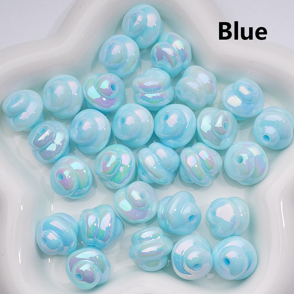 UV Coating Luminous Ice Cream Acrylic Bead, 17*17MM (Single Color is available for 200pcs(Whole bag))