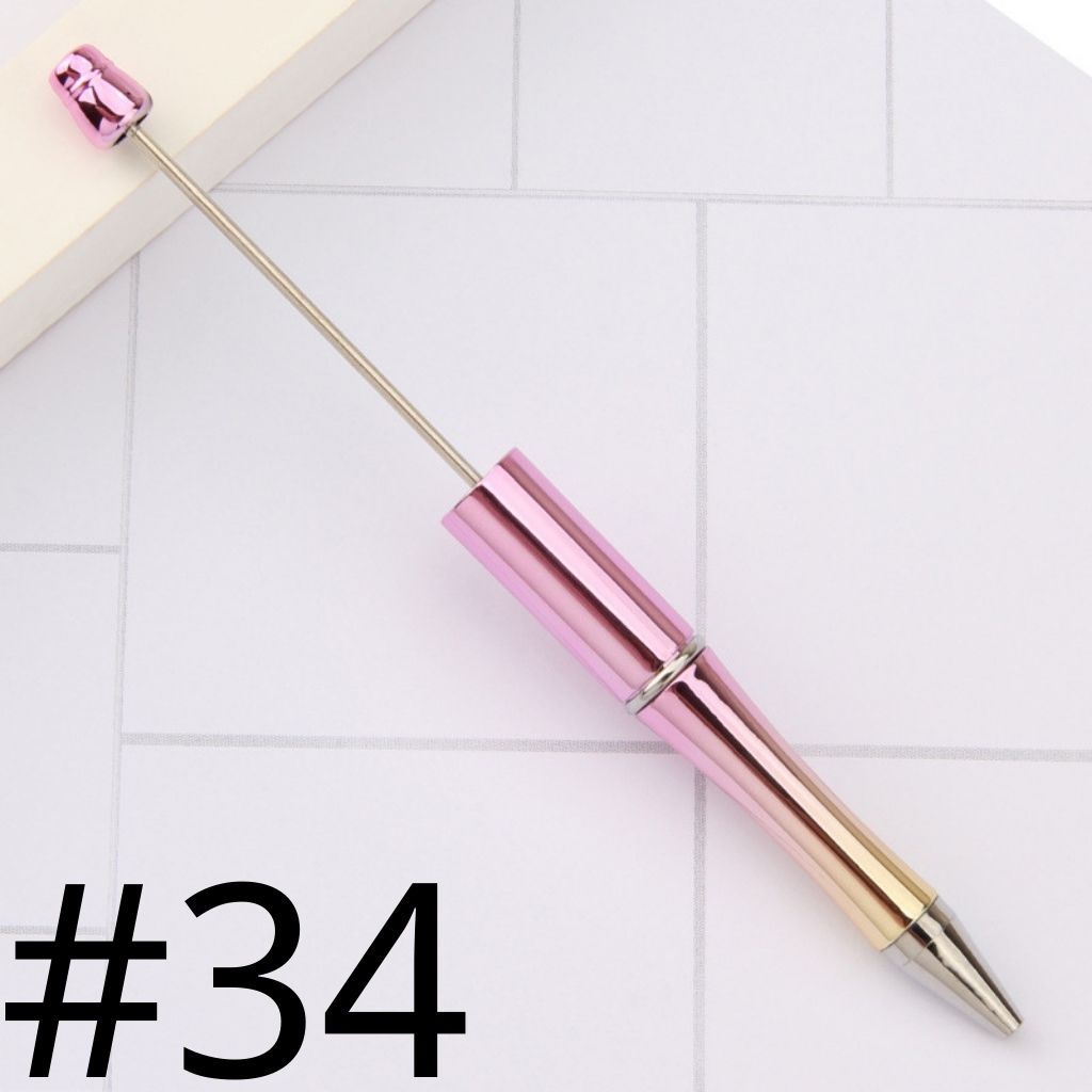 Beadable Pens in Metallic Colors