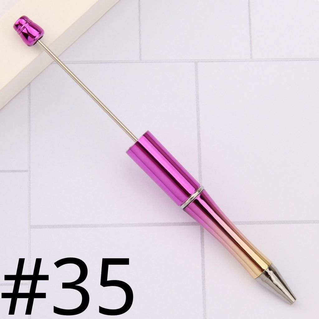 Beadable Pens in Metallic Colors