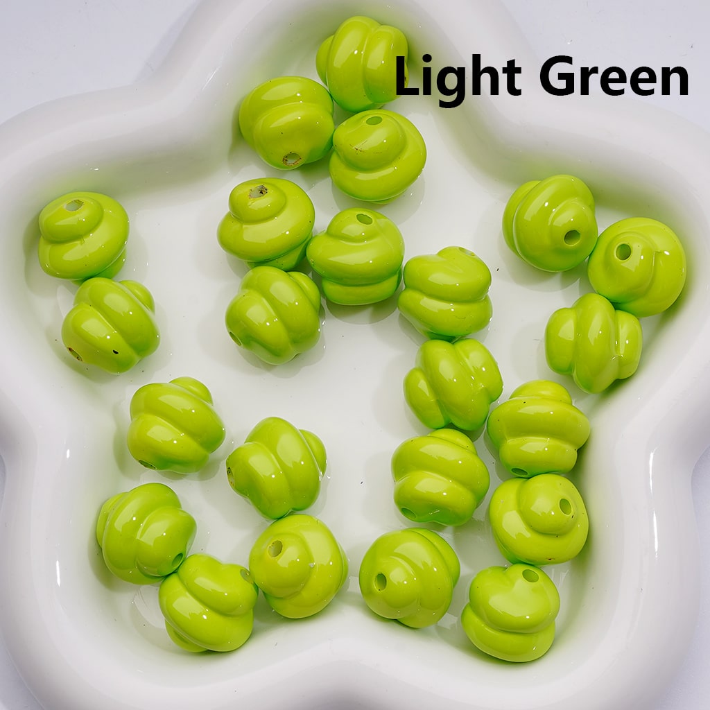 Cute Vivid Cream Acrylic Beads, 17*17MM (Single Color is available for 200pcs(Whole bag))