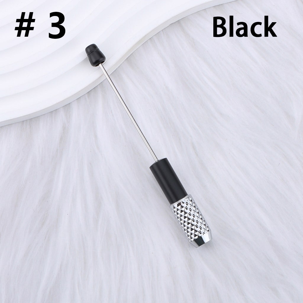 DIY Beadable Extender Lengthener for Pencil in Solid Color, 115MM