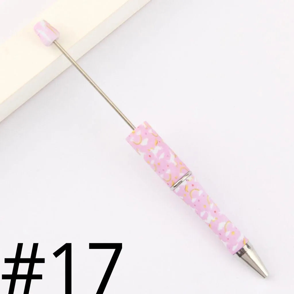 Random Mix Printed Beadable Pens