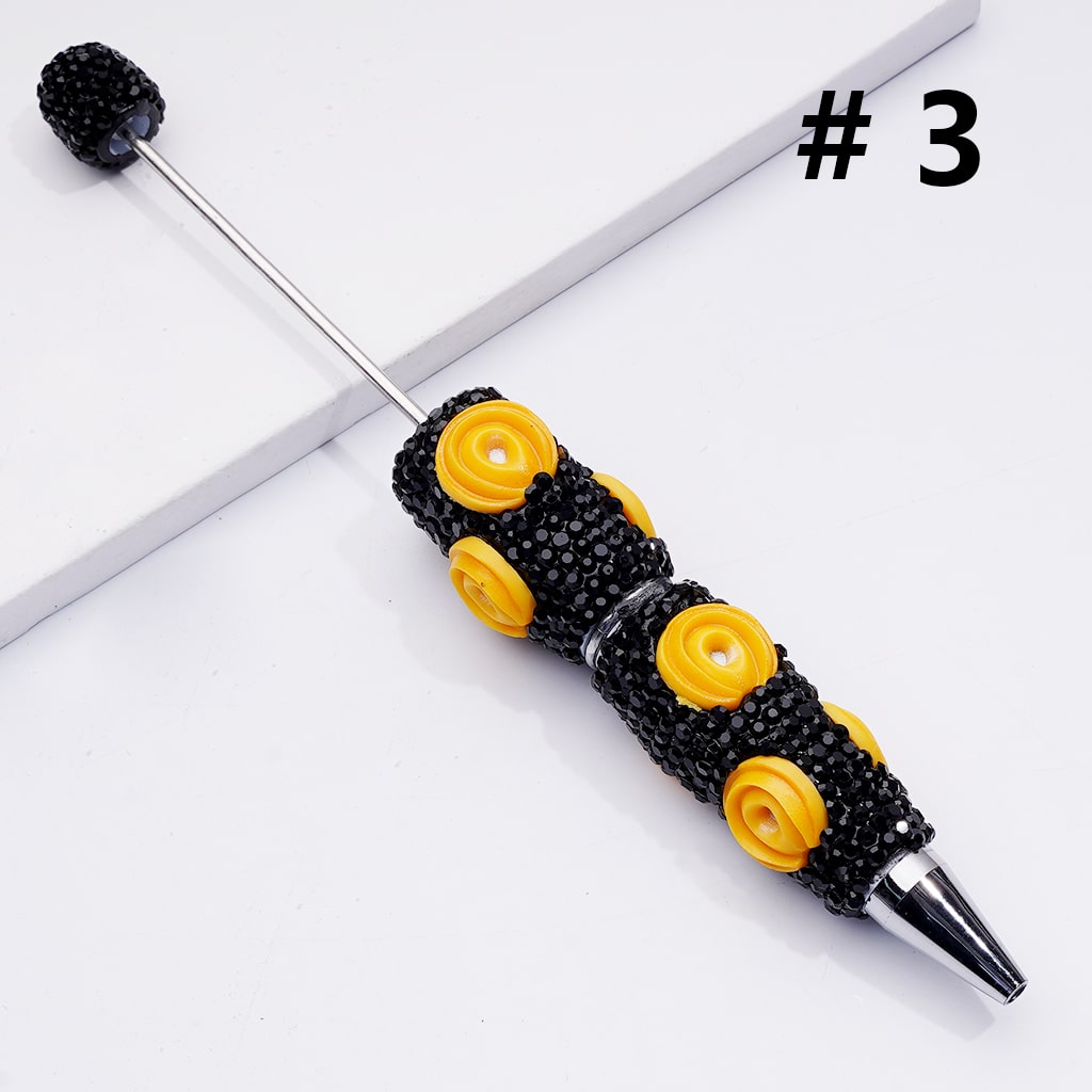 Cute Vivid Biscuits Cookies Dessert Bread Cake Black Rhinestones Clay Pens