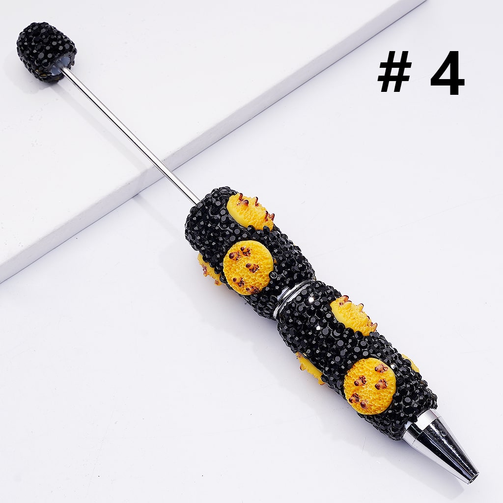 Cute Vivid Biscuits Cookies Dessert Bread Cake Black Rhinestones Clay Pens