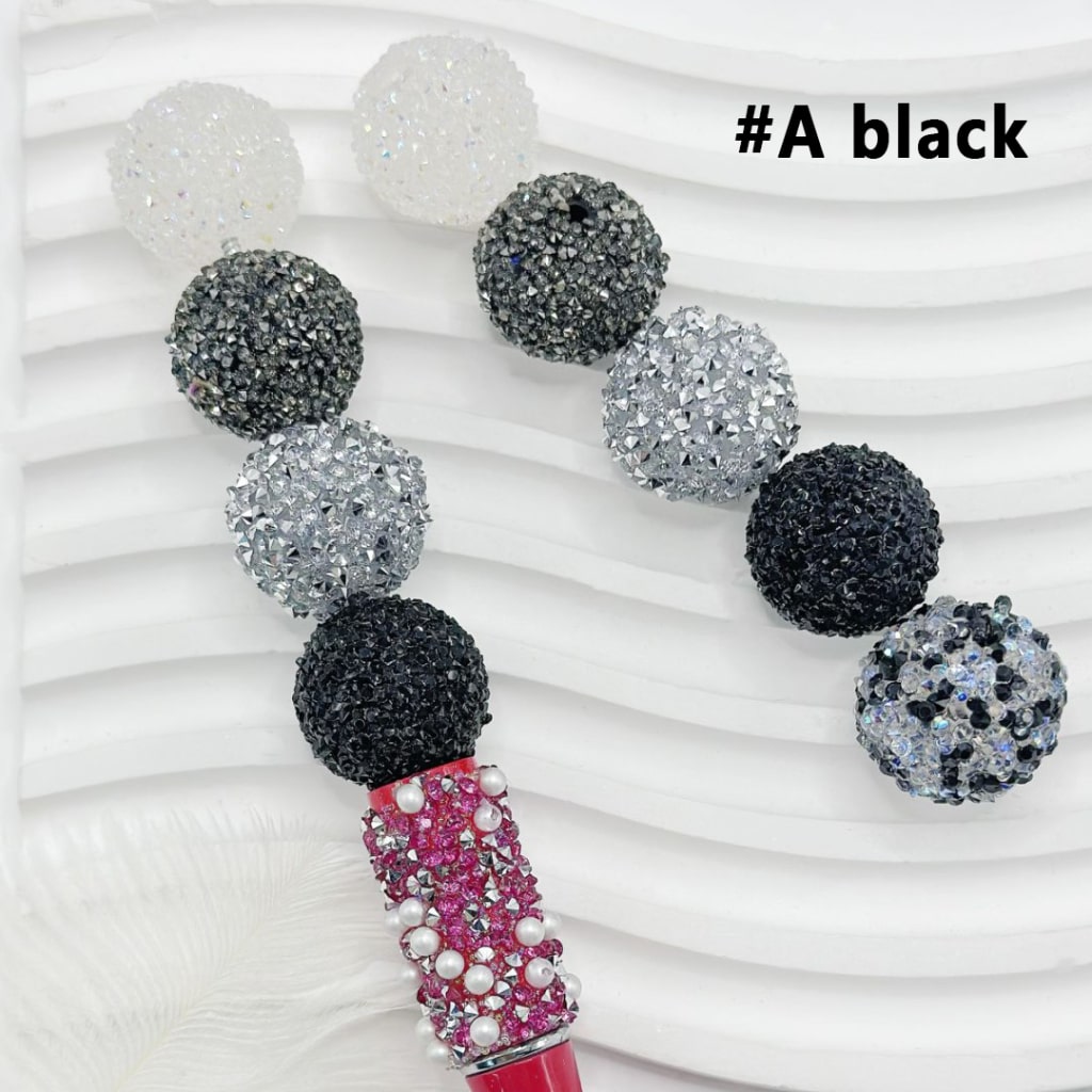 28 Single Colors and 7 Color Series Mix Round Sugar Beads, 20MM