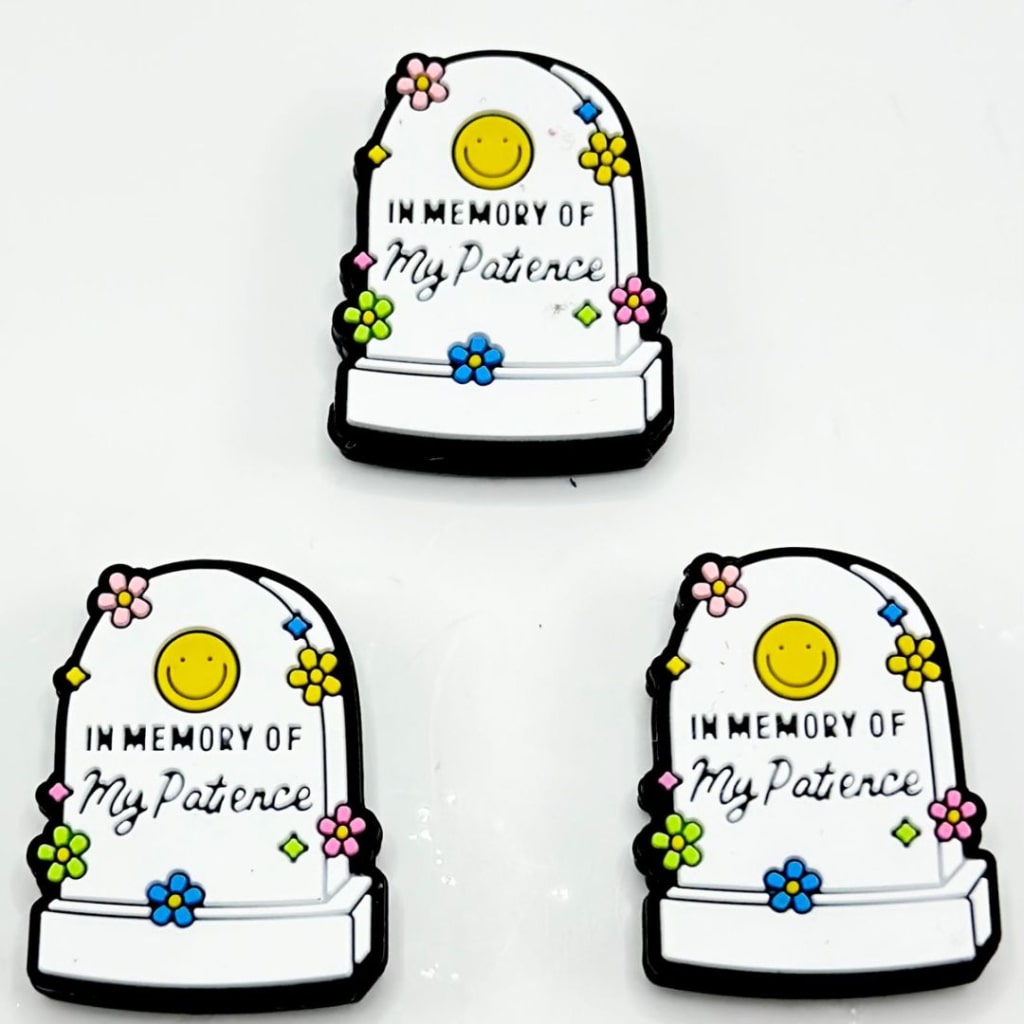 忍耐の思い出に 黄色い笑顔 カラフルな花 星 シリコンフォーカルビーズ