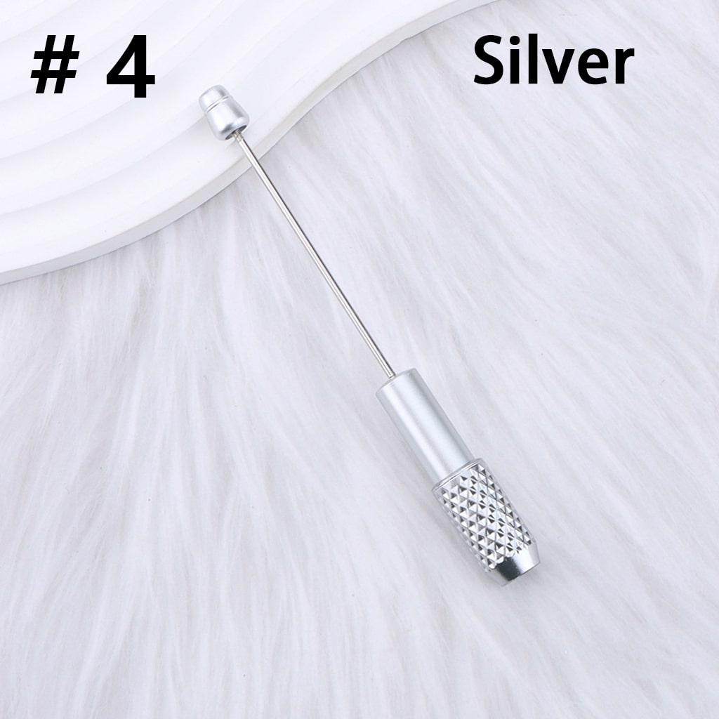 DIY Beadable Extender Lengthener for Pencil in Solid Color, 115MM