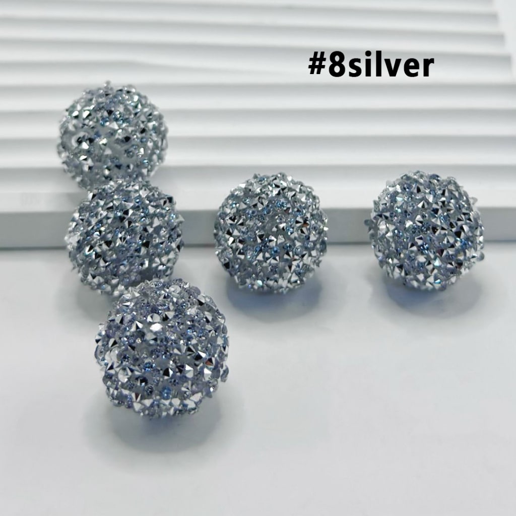 28 Single Colors and 7 Color Series Mix Round Sugar Beads, 20MM
