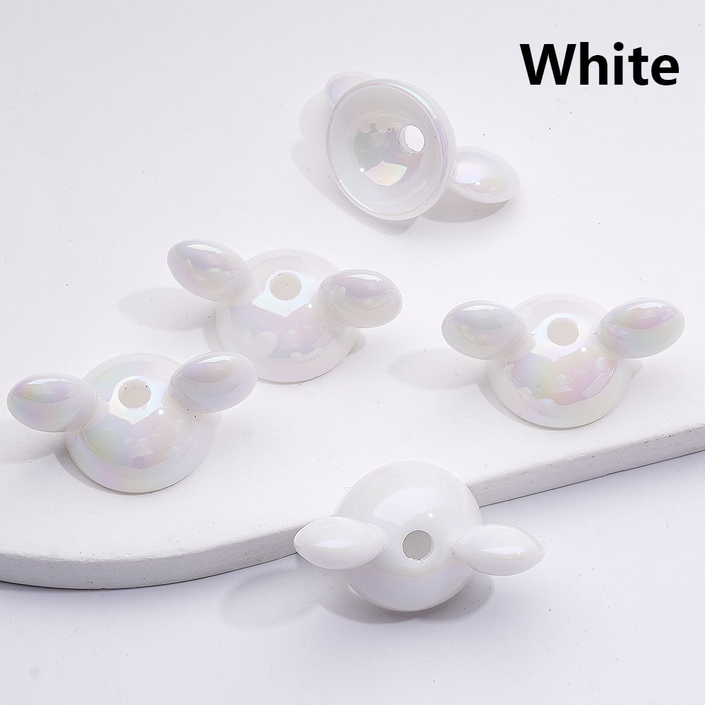 Multi-Color Cartoon Mouse Hat Acrylic Beads Caps