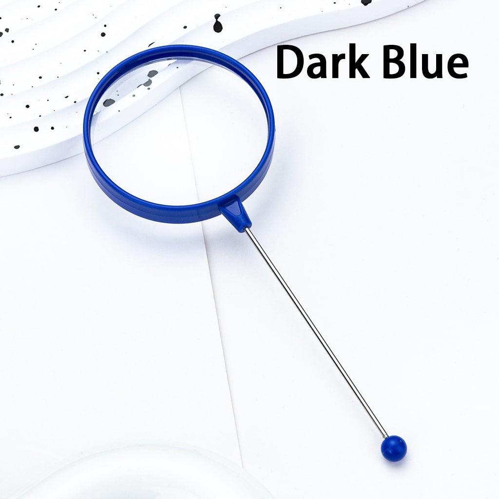 DIY Beadable Magnifying Glass in Solid Color 164MM