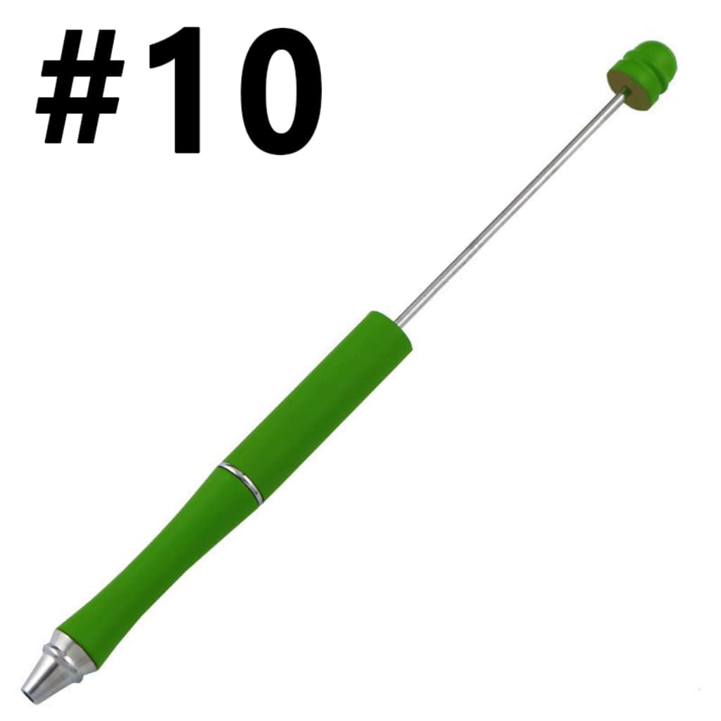 New Style Fashion Metal Beadable Pens in Solid Color (Refill Replacement is Available)