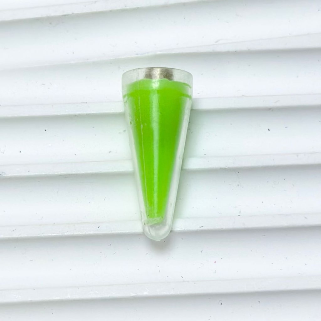 Solid Color Wax Bullet Head Accessories for Adding Rhinestones, 23*8MM