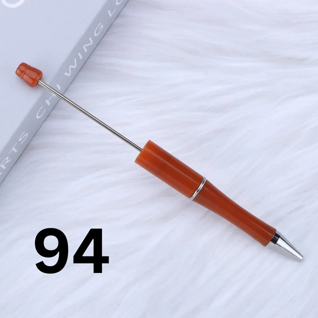 Plastic Beadable Pens | Beaded Pens in Solid, Ombre Gradient and Neon Colors, READ DESCRIPTION