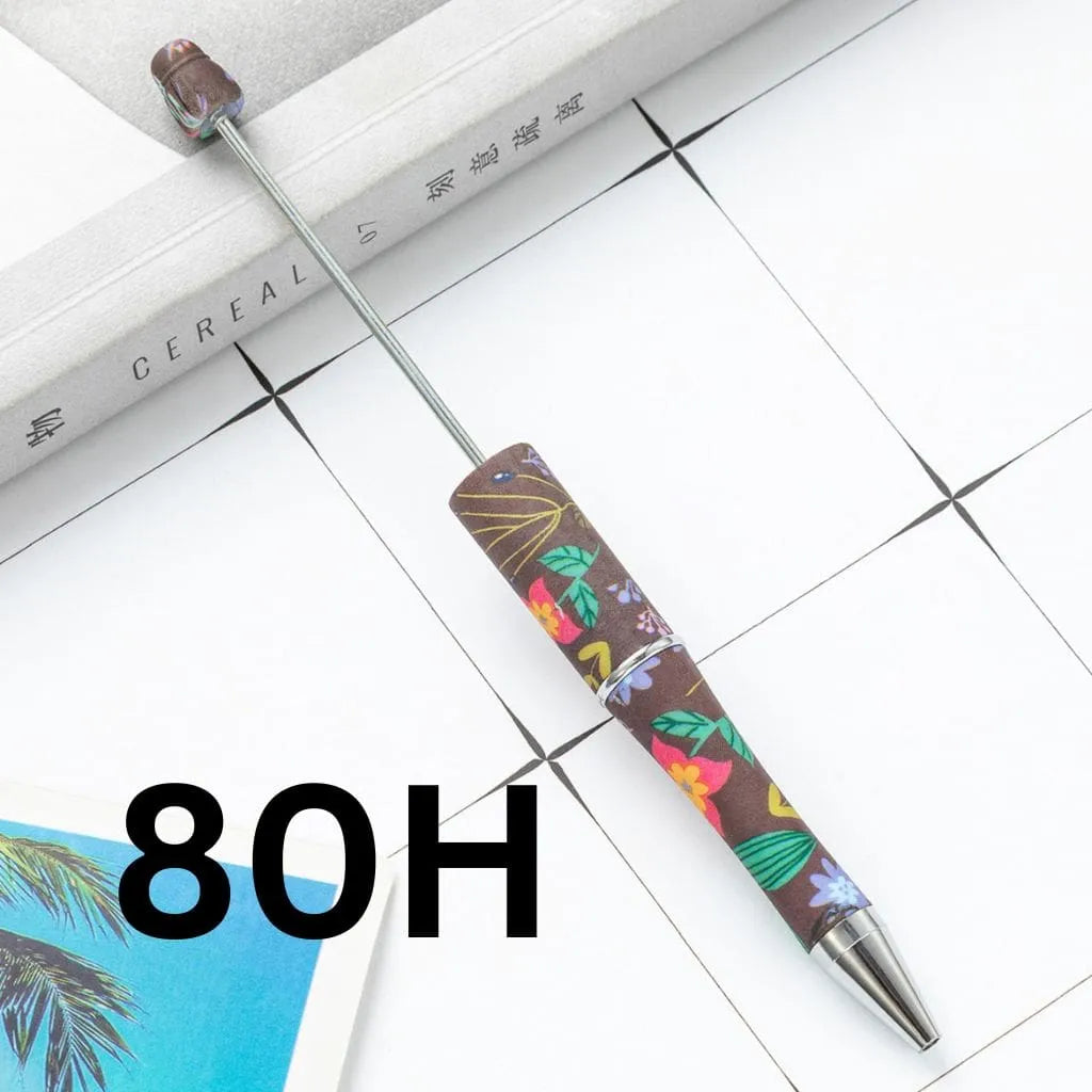 Random Mix Printed Beadable Pens