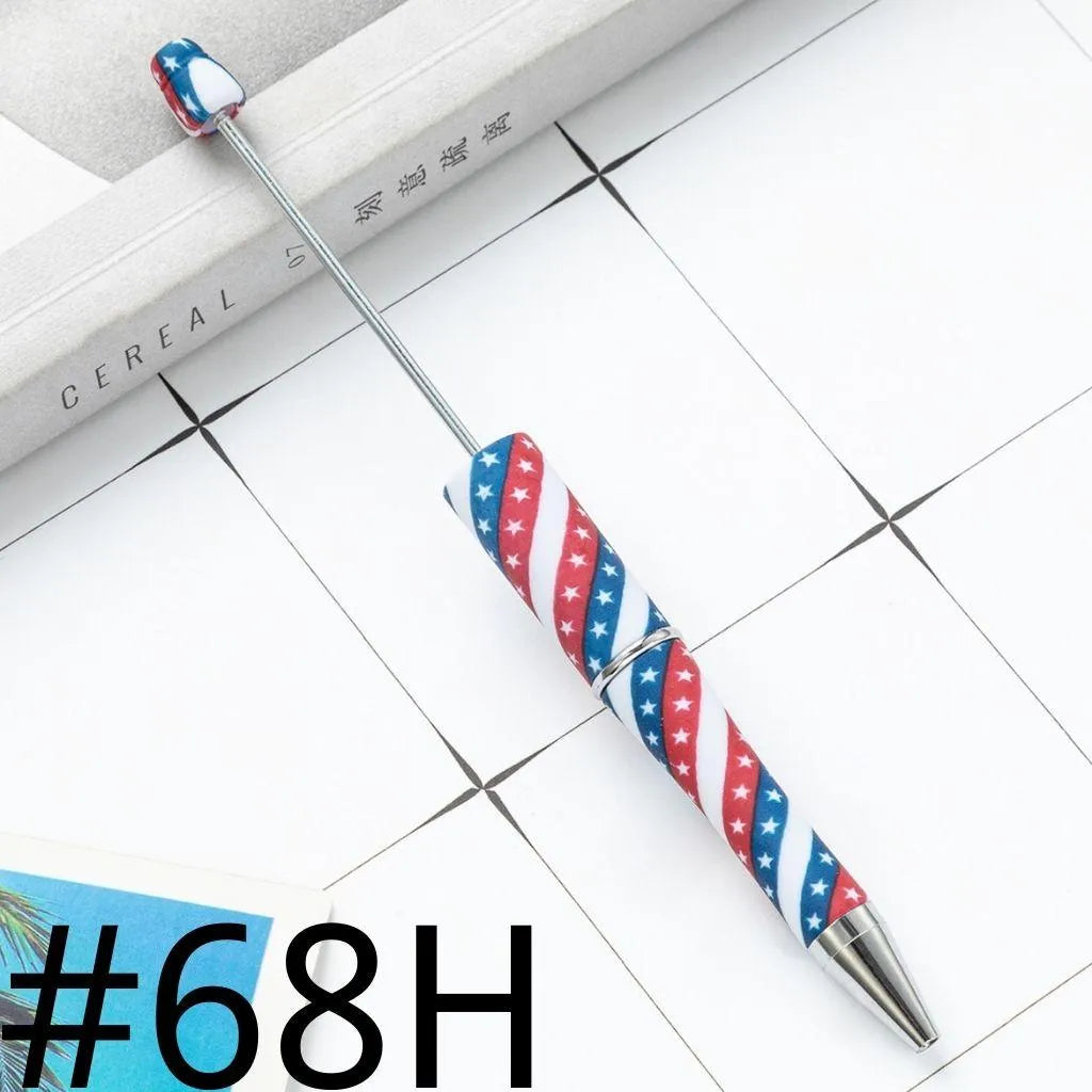 Random Mix Printed Beadable Pens