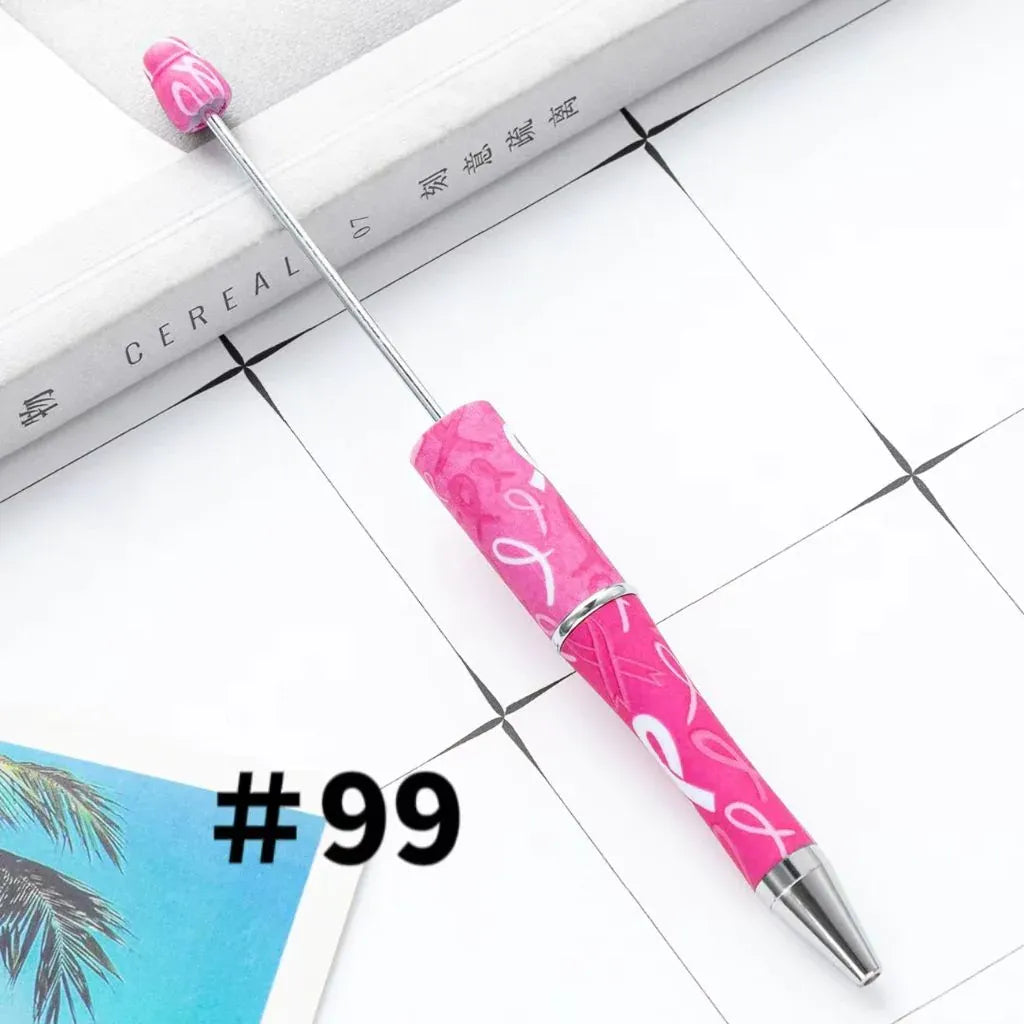Random Mix Printed Beadable Pens